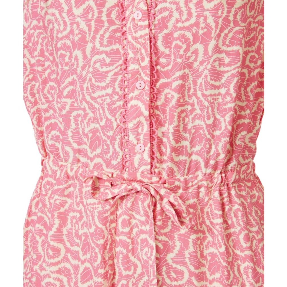 NWT ESQUALO Lace Vibrant Vacay Print Dress - Picture 8 of 11